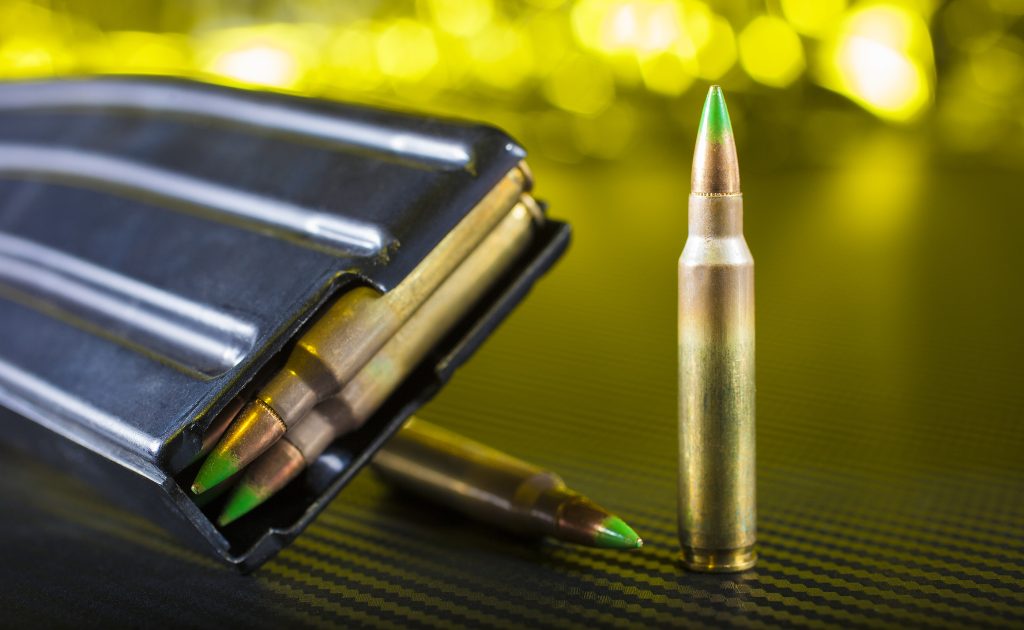 green tip ammunition AR-15 high capacity magazine