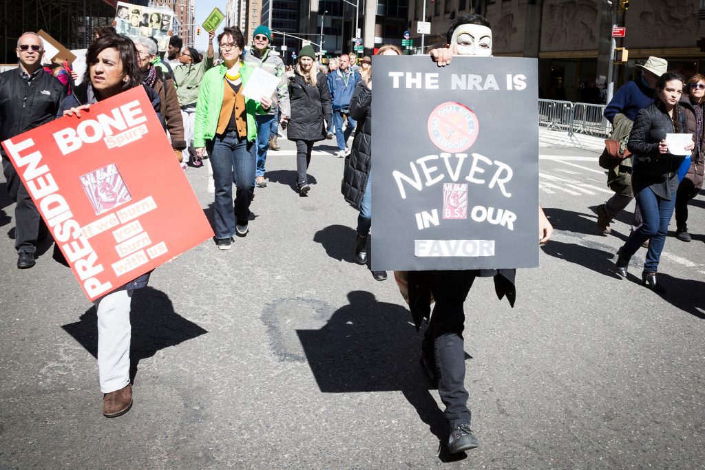 Gun control protest march for our lives NRA