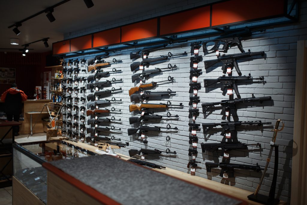 gun store rifles assault weapons