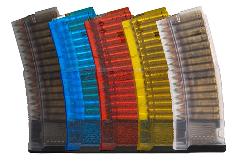 Mission First Tactical translucent magazines